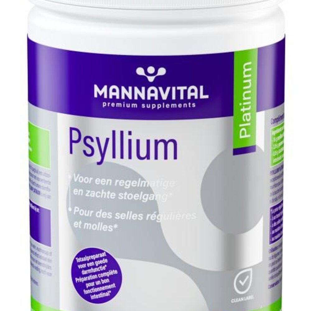 MANNAVITAL Mannavital Psyllium Platinum Pdr 300g