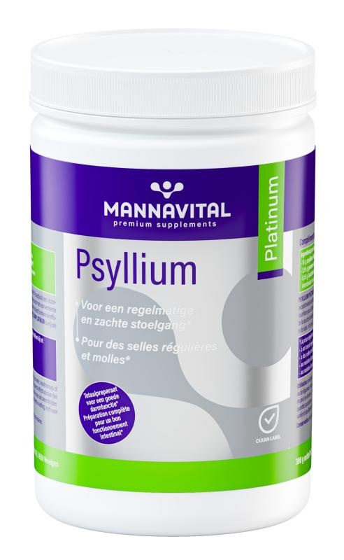 MANNAVITAL Mannavital Psyllium Platinum Pdr 300g