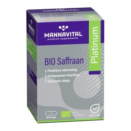 MANNAVITAL Mannavital Bio Saffran Platinum V-caps 60