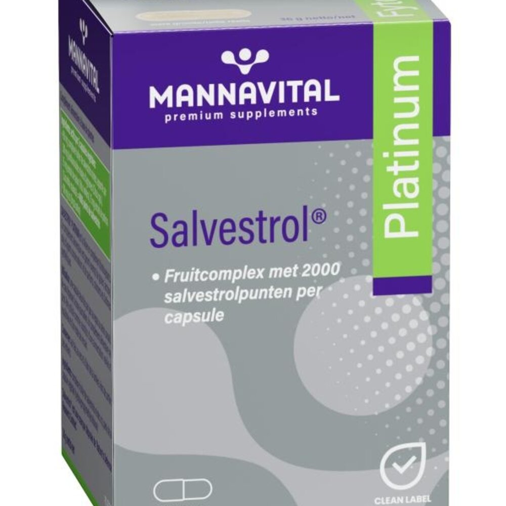 MANNAVITAL Mannavital Salvestrol Platinum Caps 60