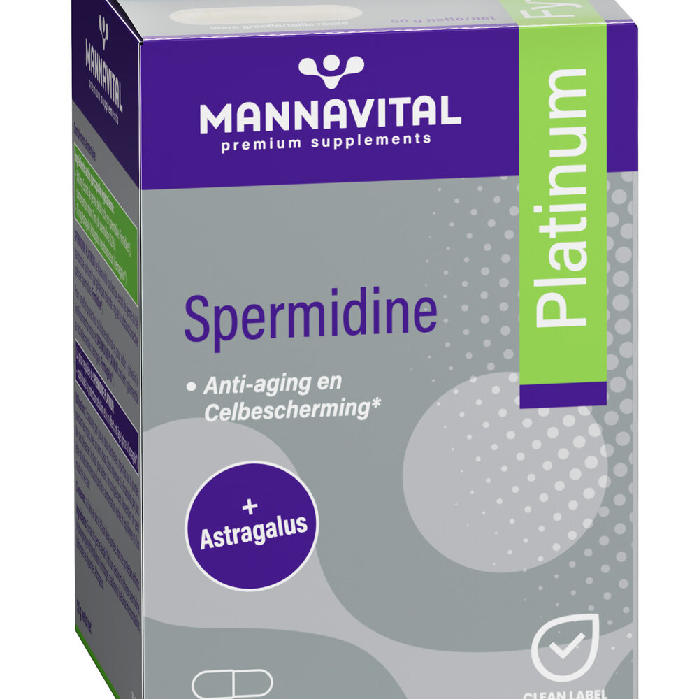 MANNAVITAL Mannavital Spermidine Platinium V-caps 60
