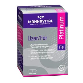MANNAVITAL Mannavital Fer Platinum V-caps 60