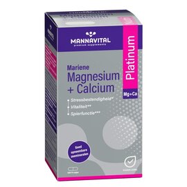 MANNAVITAL Mannavital Magnesium + Calcium Marin V-caps 120