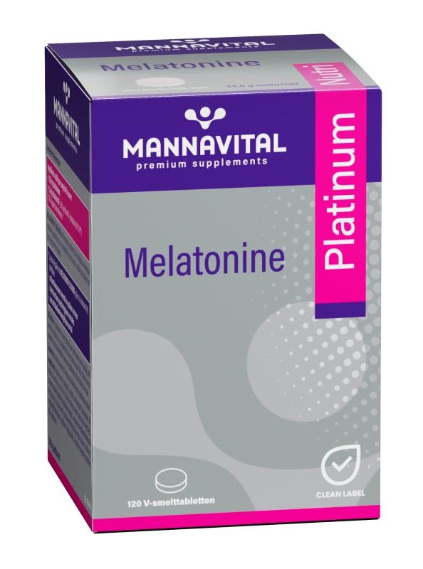 MANNAVITAL Mannavital Melatonine V-comp Succ 120