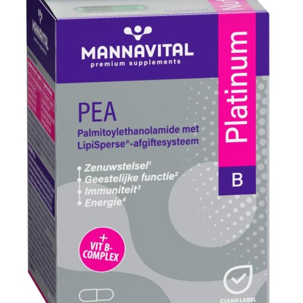 MANNAVITAL Mannavital Pea Platinum V-caps 60
