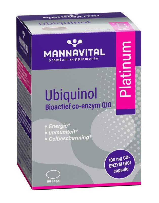 MANNAVITAL Mannavital Ubiquinol Platinum Caps 60