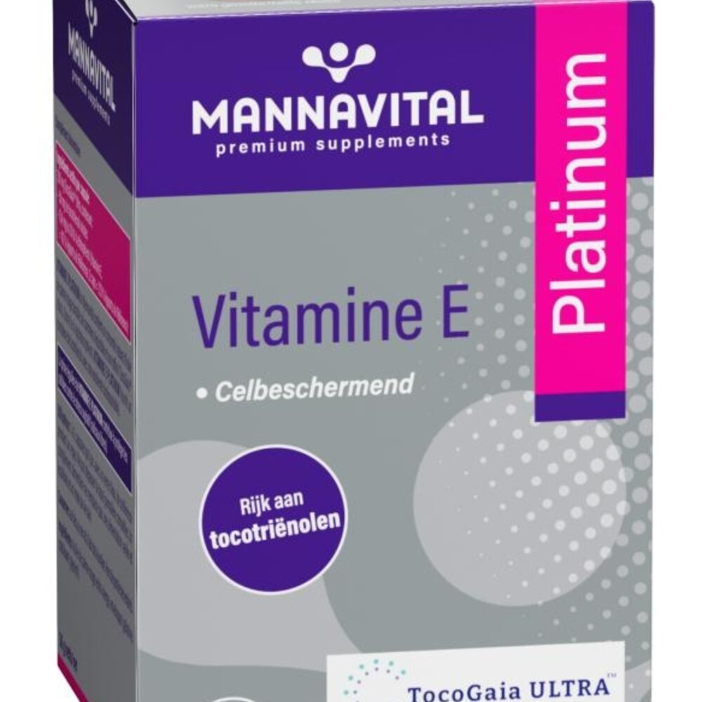 MANNAVITAL Mannavital Vitamine E Caps 60