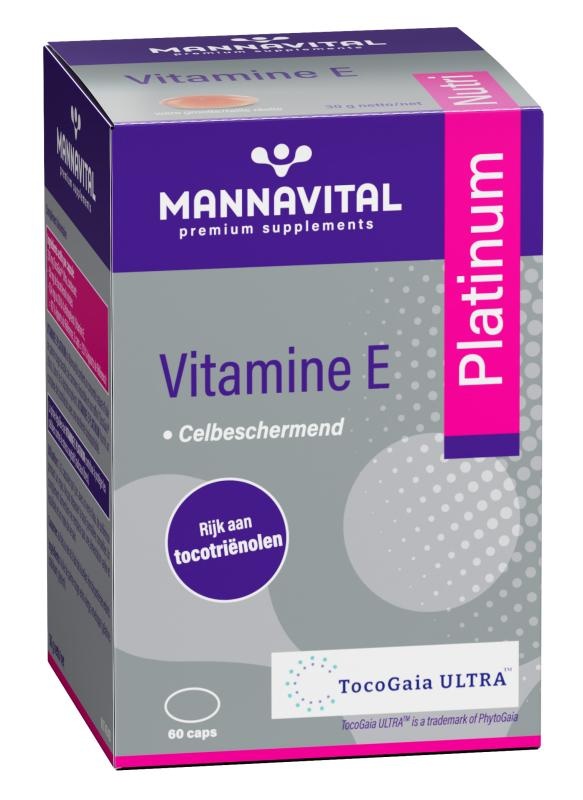 MANNAVITAL Mannavital Vitamine E Caps 60