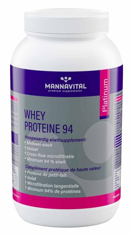 MANNAVITAL Mannavital Whey Proteine 94 Pdr 900g