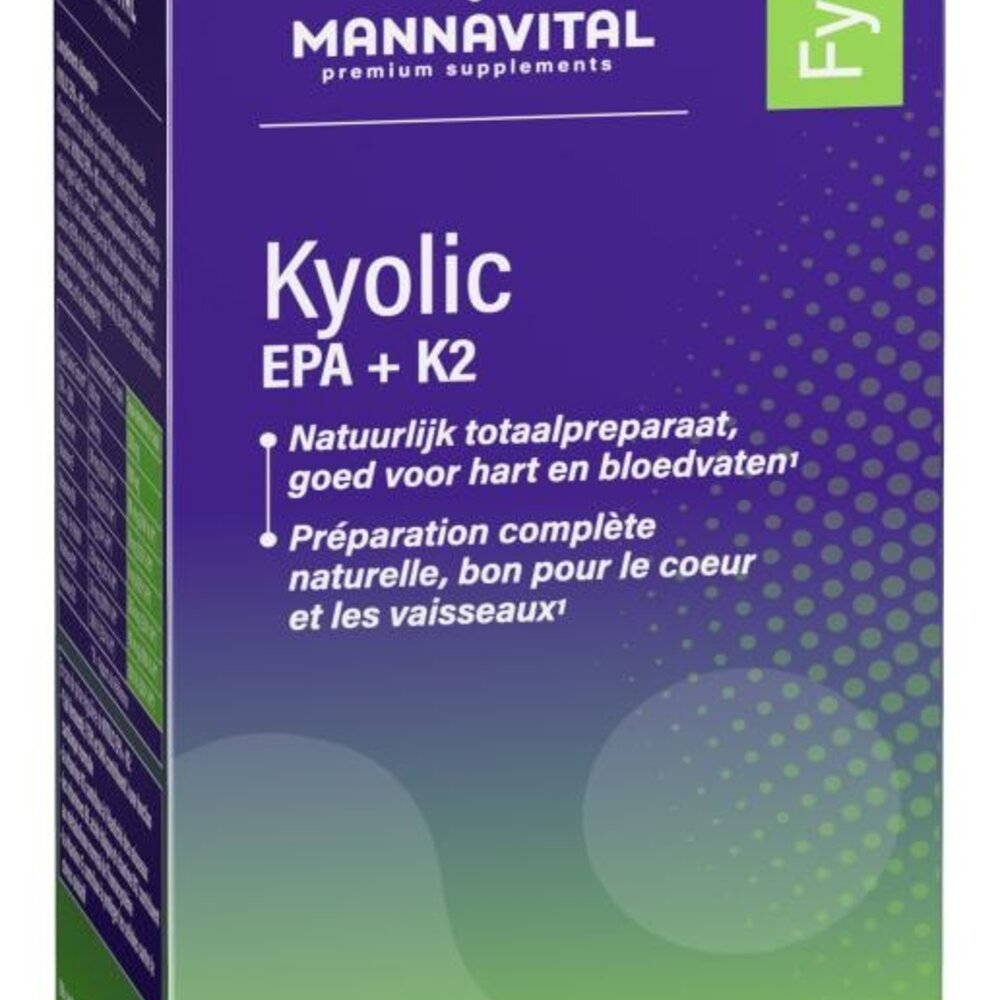 MANNAVITAL Mannavital Kyolic Epa+k2 Caps 80