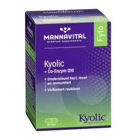 MANNAVITAL Mannavital Kyolic + Co-enzym Q10 Caps 60
