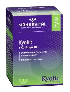 MANNAVITAL Mannavital Kyolic + Co-enzym Q10 Caps 60