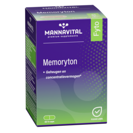 MANNAVITAL Mannavital Memoryton V-caps 60