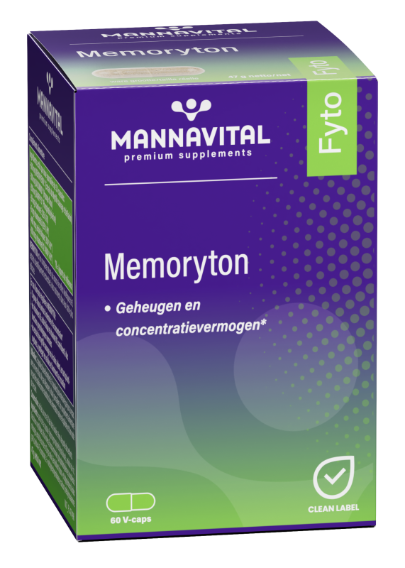 MANNAVITAL Mannavital Memoryton V-caps 60