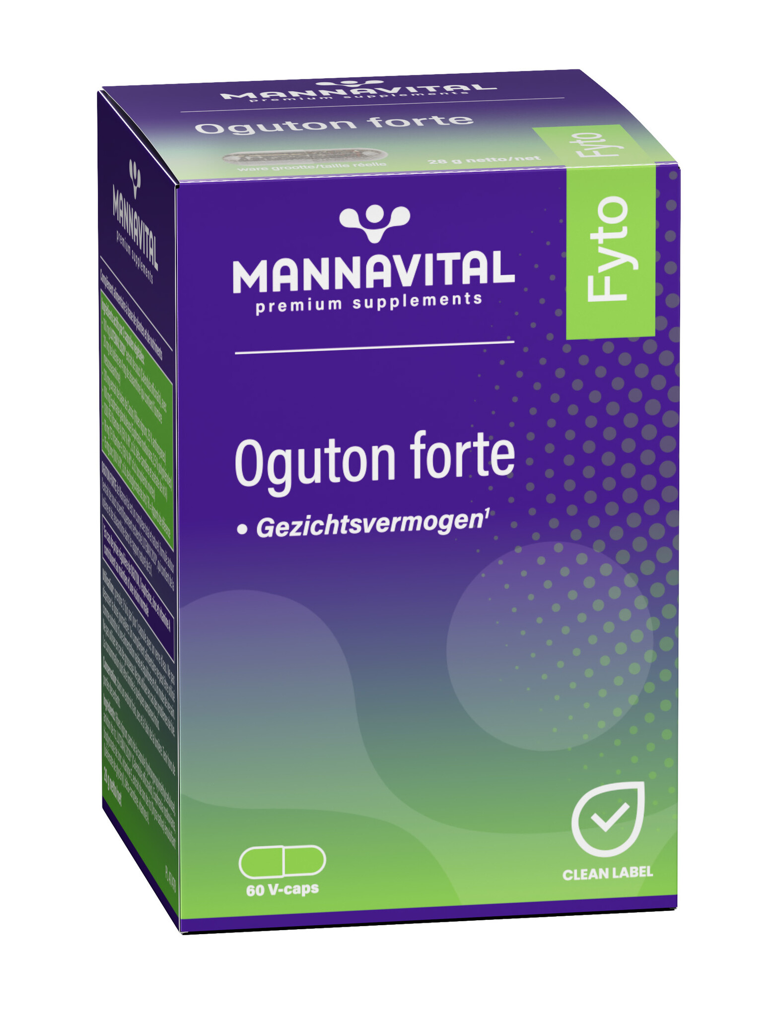 MANNAVITAL Mannavita Oguton Forte V-caps 60
