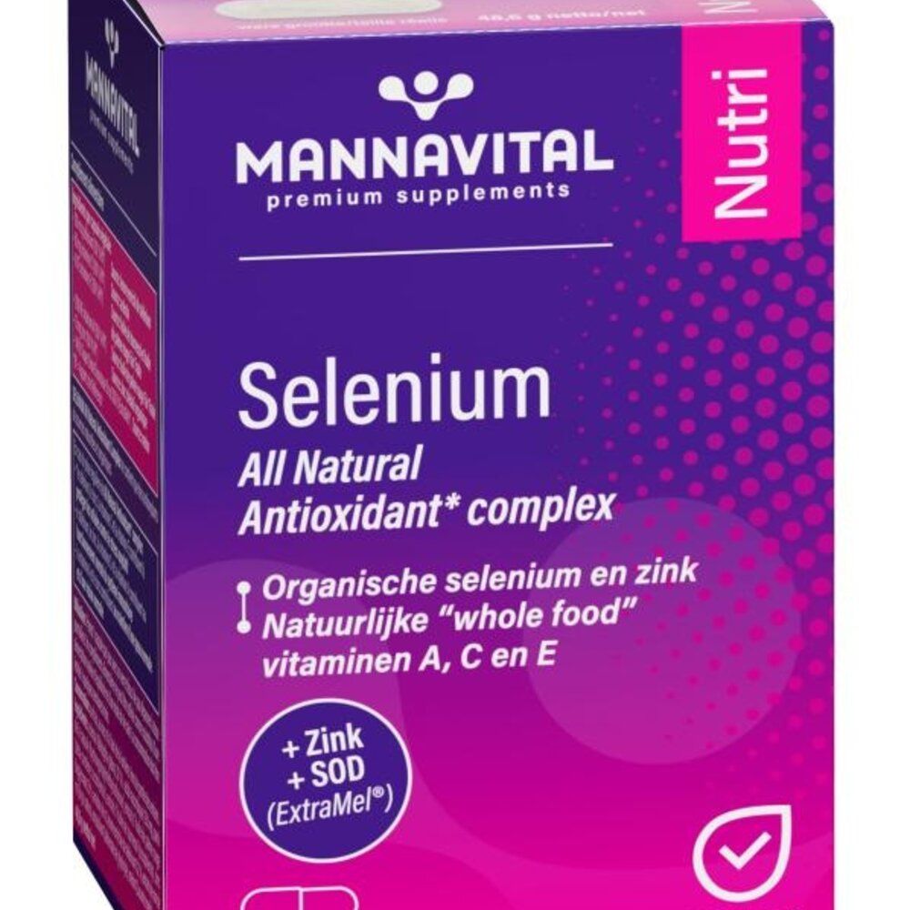 MANNAVITAL Mannavital Selenium Nf V-caps 60