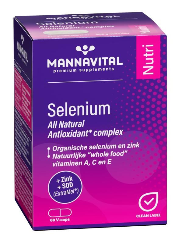 MANNAVITAL Mannavital Selenium Nf V-caps 60