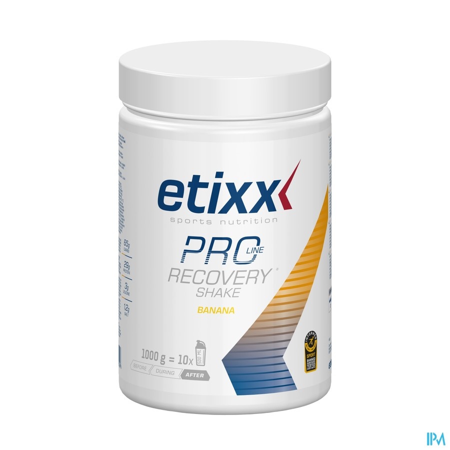 ETIXX Etixx Pro Line Recovery Shake Banana 1000g