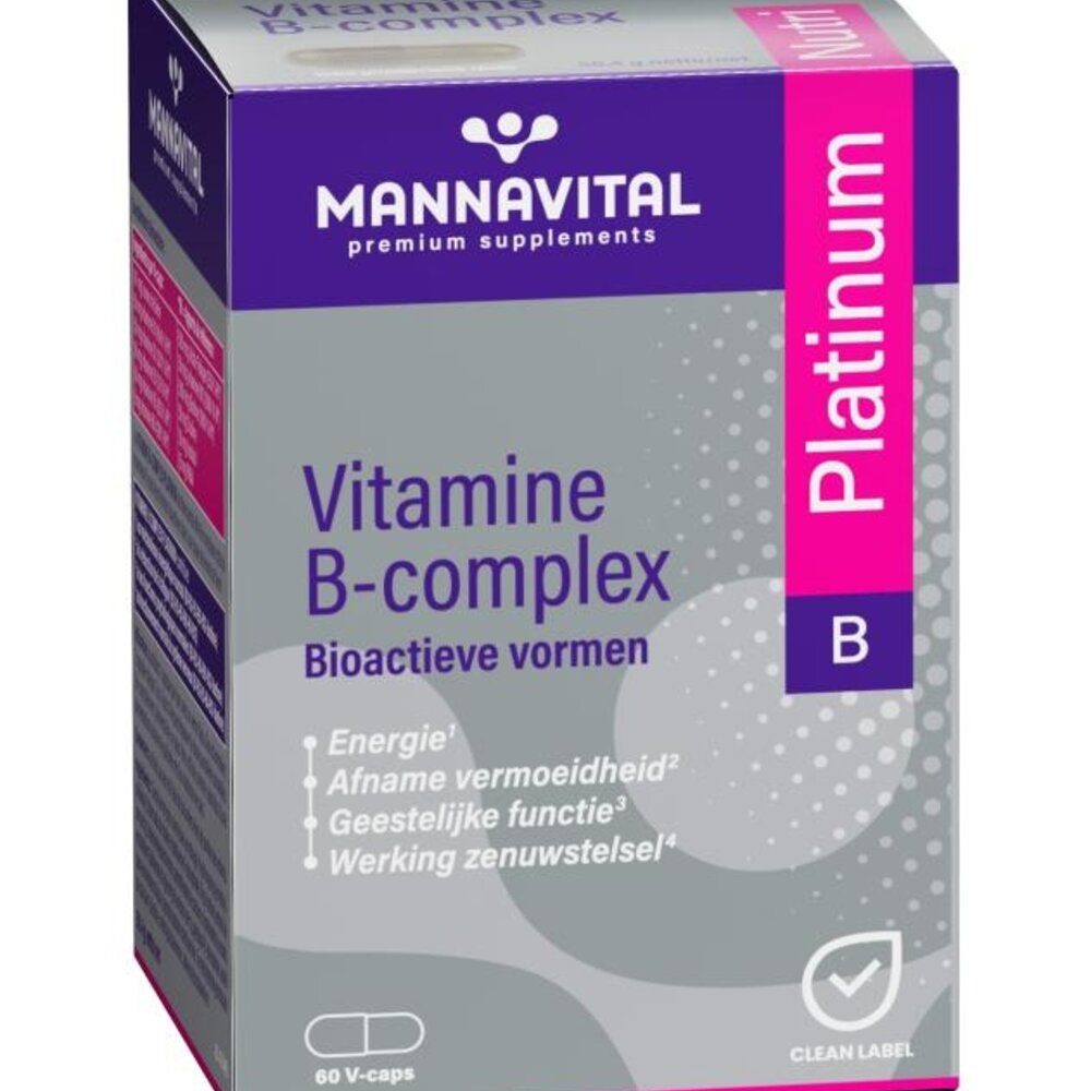 MANNAVITAL Mannavita Vitamine B Complex V-caps 60