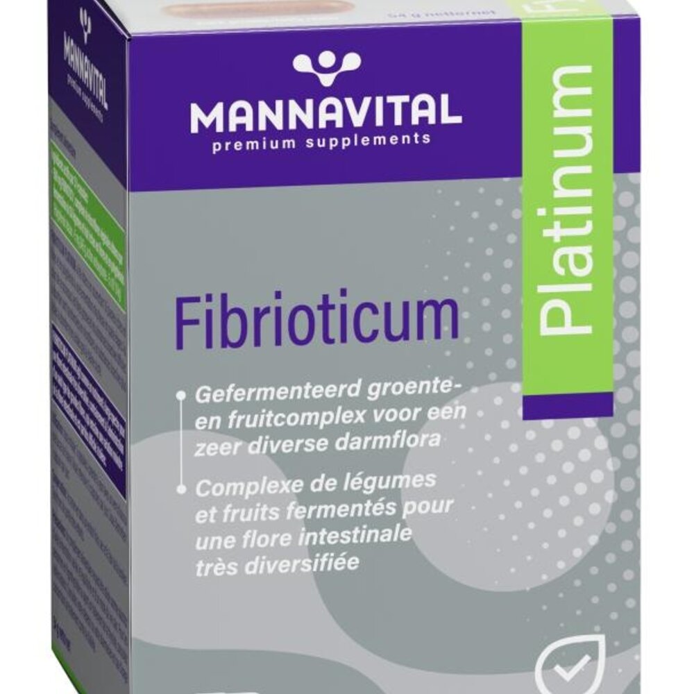 MANNAVITAL Mannavital Fibrioticum Platinum V-caps 90