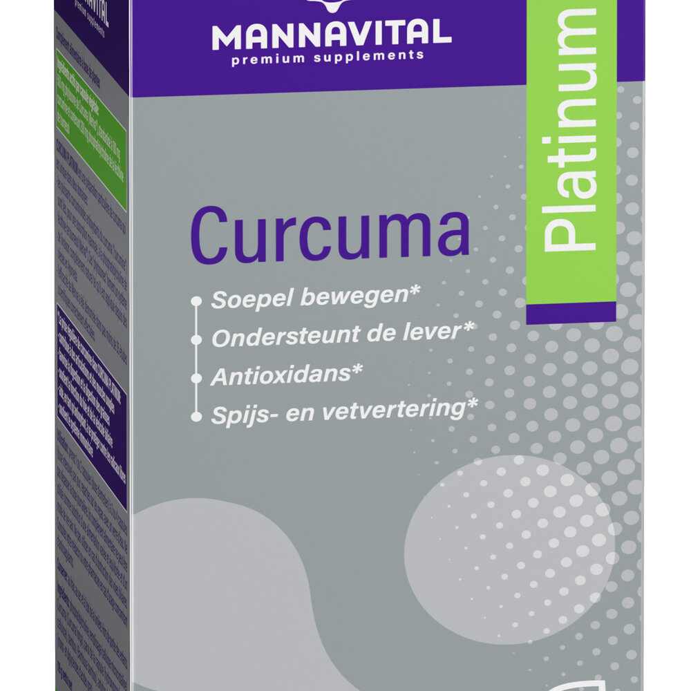 MANNAVITAL Mannavital Curcuma Platinum Caps 180