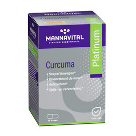 MANNAVITAL Mannavital Curcuma Platinum V-caps 60