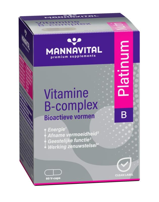 MANNAVITAL Mannavita Vitamine B Complex V-caps 60