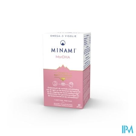 Minami Mor Dha Citroensmaak Caps 60x500mg