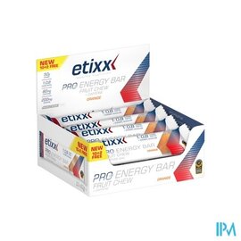ETIXX Etixx Pro Line Ener.bar Fruit+caff.orange 12x62g