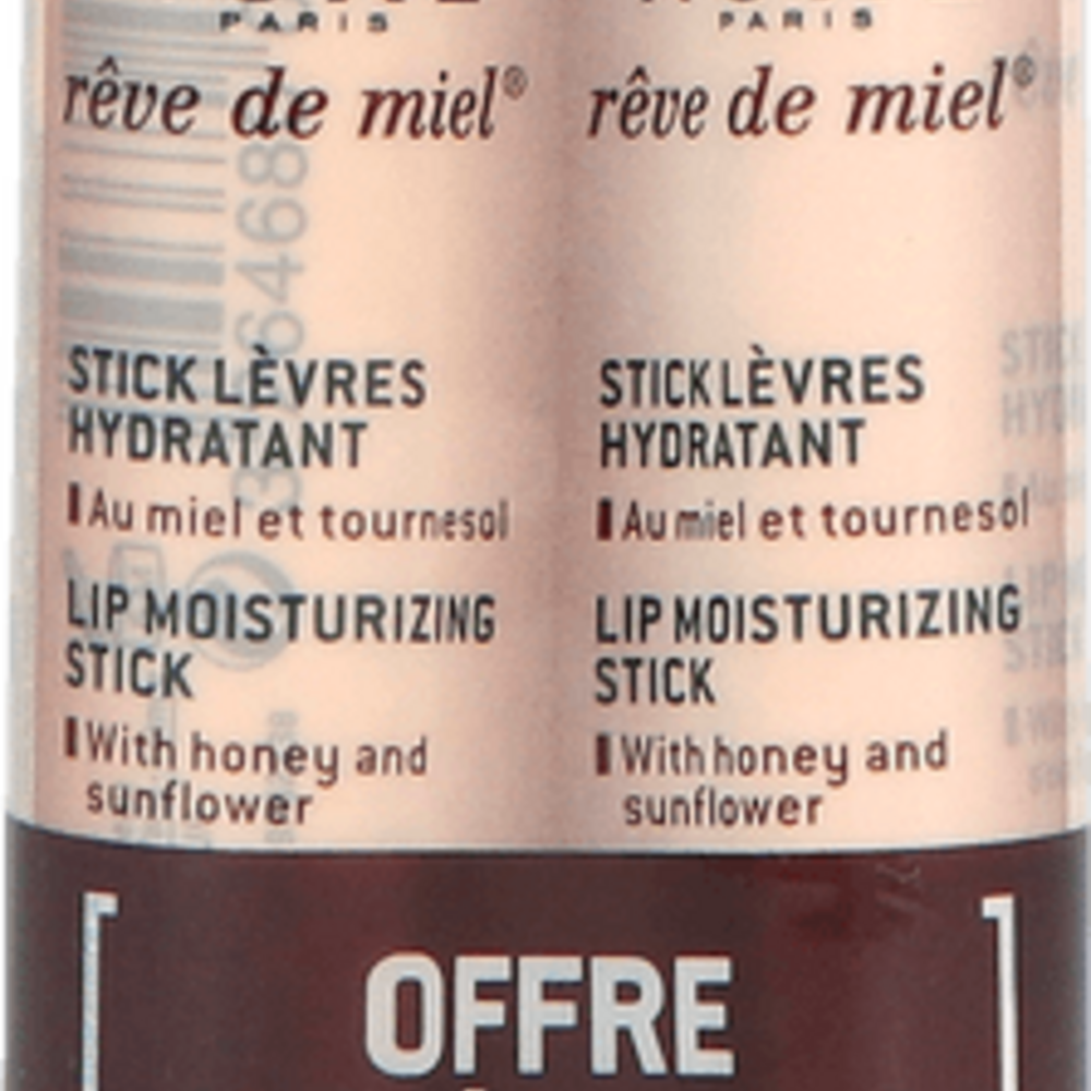 Nuxe Reve De Miel Duo Stick Levres 4g