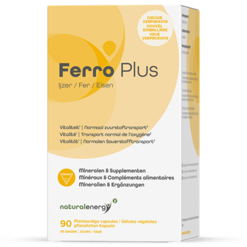 Natural Energy Ferro Plus Caps 90