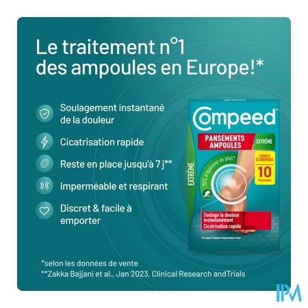 compeed Compeed Blarenpleisters Extreem Voordeelverpak.10
