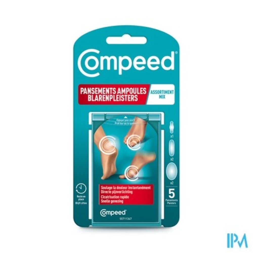 compeed Compeed Pansement Ampoules Mixpack 5