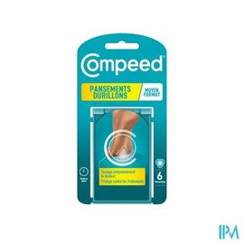 compeed Compeed Pansement Durillons Pieds Medium 6