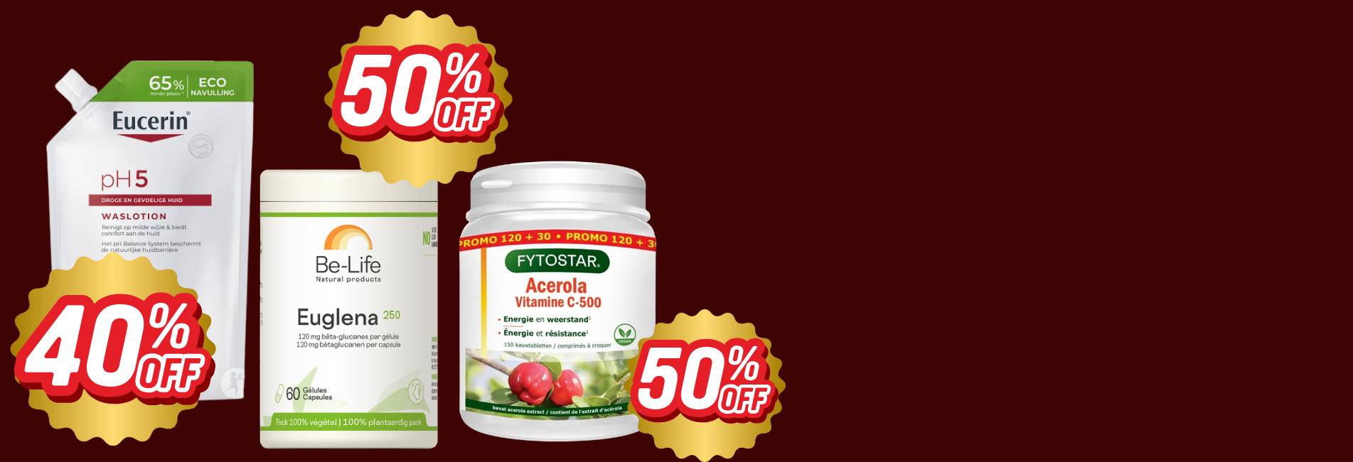 uitzonderlijke kortingen!