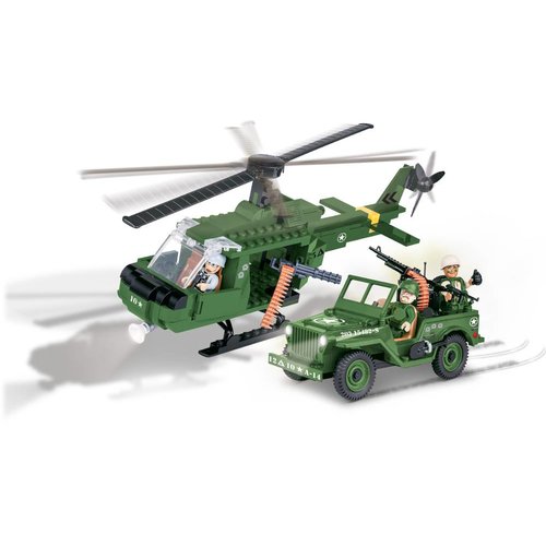 Cobi - Small Army - Willys Jeep +Helicopter # Cobi 24254 Cobi - Small Army - Willys Jeep +Helicopter # Cobi 24254