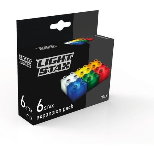 LIGHT STAX Light STAX Uitbreiding mix 6 stuks 2x2 LIGHT STAX Light STAX Uitbreiding mix 6 stuks 2x2