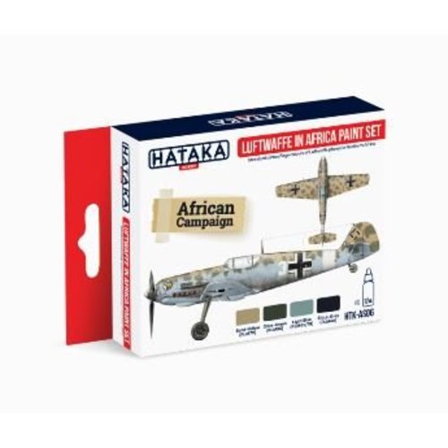 Hataka Luftwaffe Africa Verf Set # HTK AS06 Hataka Luftwaffe Africa Verf Set # HTK AS06