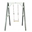 Sunny Sunny Enkele houten schommel grijs/wit
