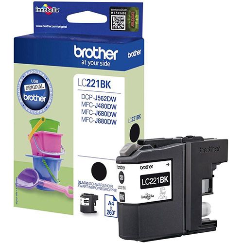 Brother Brother LC-221VALBPDR multipack 4x260 pages (original)