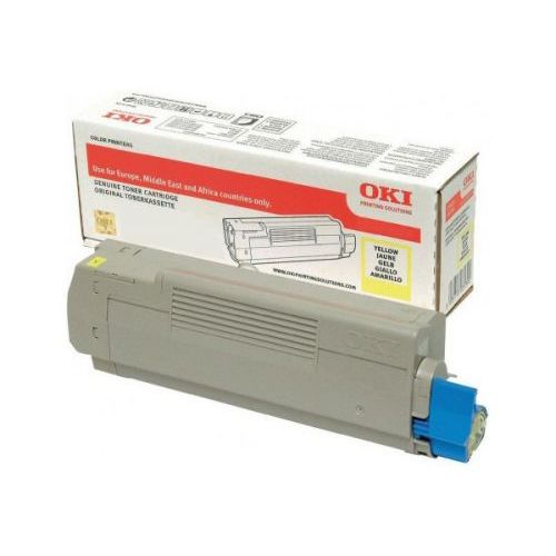 OKI OKI 46490605 toner yellow 6000 pages (original)