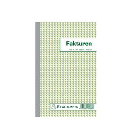 Exacompta Exacompta facturen, ft 21 x 13,5 cm, dupli, verticaal, Nederlandstalig