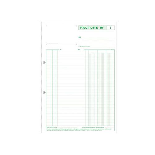 Exacompta Exacompta facturen, ft 29,7 x 21 cm, dupli, franstalig