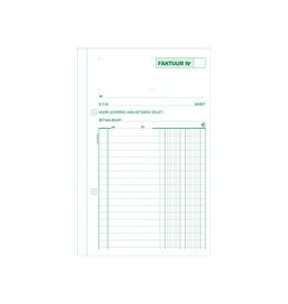 Exacompta Factuur 21X135 Vert Tripli Nl [1st]