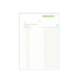 Exacompta Exacompta facturen, ft 29,7 x 21 cm, dupli, verticaal, Nederlandstalig