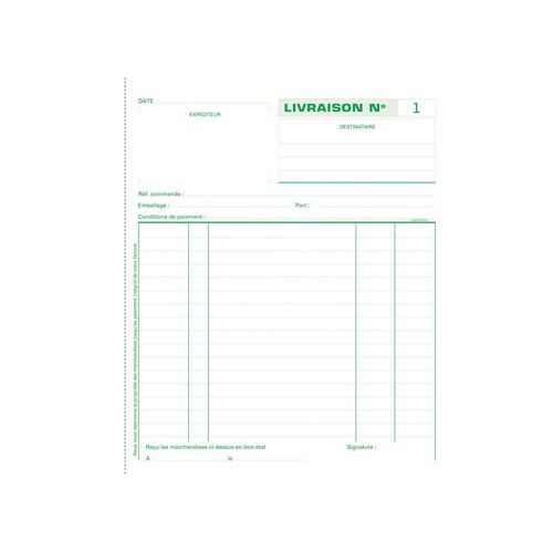 Exacompta Exacompta leveringen, ft 21 x 18 cm, dupli (50 x 2 vel), Franstalig