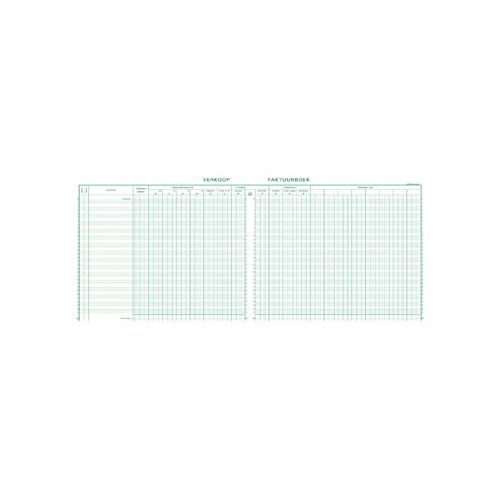 Exacompta Exacompta register verkoop, ft 27 x 32 cm, Nederlandstalig