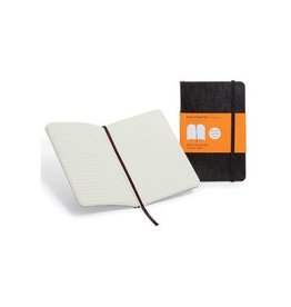 Moleskine Moleskine notitieboek, ft 9 x 14 cm, gelijnd, soepele cover, 192 bladzijden, zwart