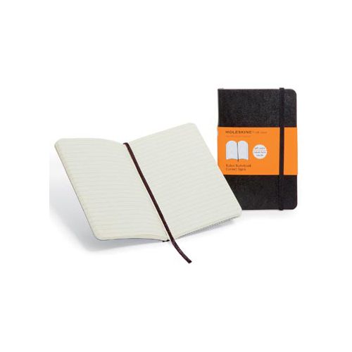 Moleskine Moleskine notitieboek, ft 9 x 14 cm, gelijnd, soepele cover, 192 bladzijden, zwart