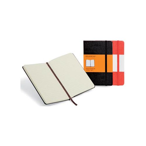 Moleskine Moleskine notitieboek 13x21cm gelijnd harde cover 192bl zw.